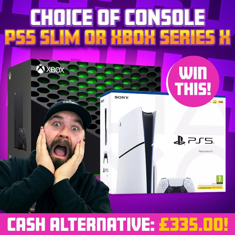 PS5 SLIM OR XBOX SERIES X! RaffledUp